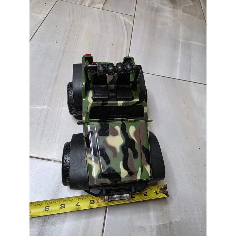 MerchSource Toy RC 4x4 Camo Jeep Off-Road Truck DX2013B Camouflage‎ No Remote